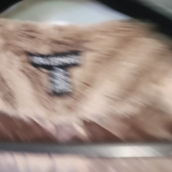 Nina Leonard Brown Teddy Jacket Plush Textured Coat - Picture 6 of 6